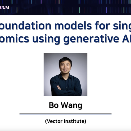 [2023 GMI Symposium] Build foundation models for single-cell omics using generative AI - Bo Wang